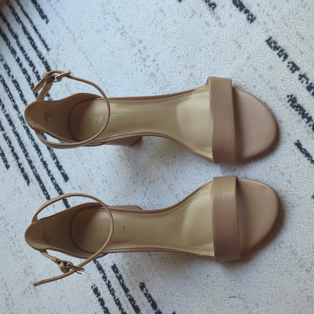 Nine West Heeled Ankle Strap Sandals